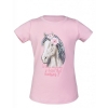 HKM Bling Bling Soft Pink Horse Tee